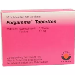 FOLGAMMA Tablets, 50 pc