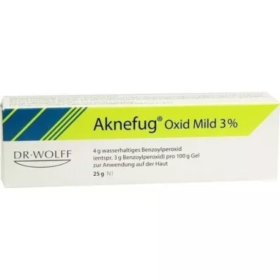 AKNEFUG oxide mild 3% gel, 25 g