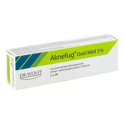 AKNEFUG oxide mild 3% gel, 25 g