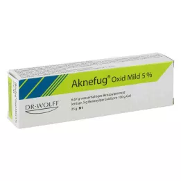 AKNEFUG oxide mild 5% gel, 25 g