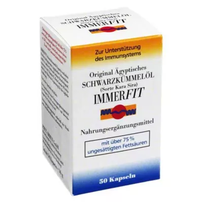SCHWARZKÜMMELÖL Immerfit Capsules, 50 Capsules