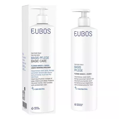 EUBOS FLÜSSIG blue unscented with dispenser, 400 ml EUBOS FLÜSSIG blue unscented with dispenser, 400 ml