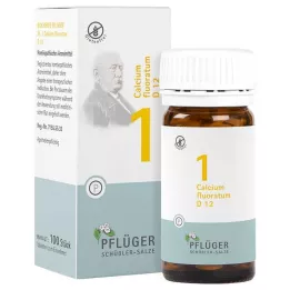 BIOCHEMIE Ploughmans Plaster 1 Calcium fluoratum D 12 tbl, 100 pcs