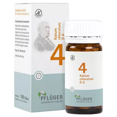 BIOCHEMIE Ploughmans Plaster 4 Kalium chloratum D 6 tablets, 100 pcs BIOCHEMIE Ploughmans Plaster 4 Kalium chloratum D 6 tablets, 100 pcs