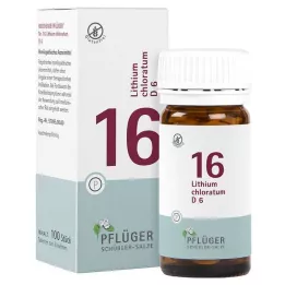 BIOCHEMIE Ploughmans Plaster 16 Lithium chloratum D 6 tbl, 100 pcs