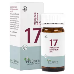 BIOCHEMIE Ploughmans Plaster 17 Manganum sulphuricum D 6 tbl, 100 pcs