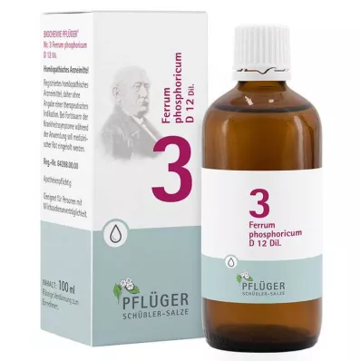 BIOCHEMIE Ploughmans Plaster 3 Ferrum phosphoricum D 12 Tro., 100 ml BIOCHEMIE Ploughmans Plaster 3 Ferrum phosphoricum D 12 Tro., 100 ml