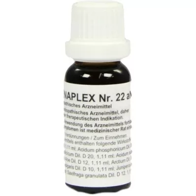 REGENAPLEX No.22 aN drops, 15 ml