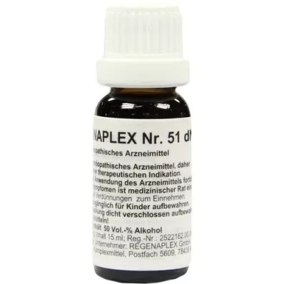 REGENAPLEX No.51 dN drops, 15 ml