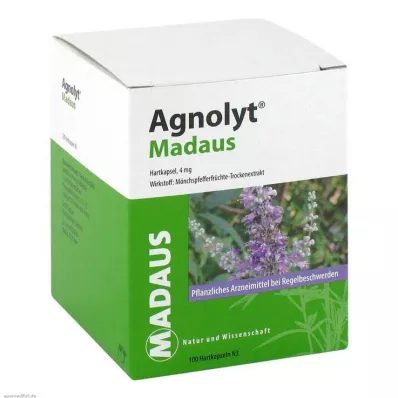 AGNOLYT MADAUS Hard capsules, 100 pc