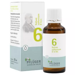 BIOCHEMIE Ploughmans 6 Kalium sulphuricum D 6 drops, 30 ml