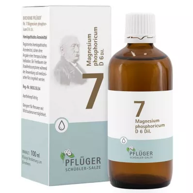 BIOCHEMIE Ploughmans Plaster 7 Magnesium phosphoricum D 6 Tro, 100 ml