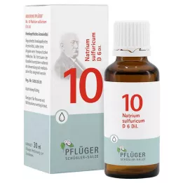 BIOCHEMIE Ploughmans Plaster 10 Natrium sulphuricum D 6 drip, 30 ml