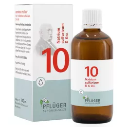 BIOCHEMIE Ploughmans Plaster 10 Natrium sulphuricum D 6 drip, 100 ml