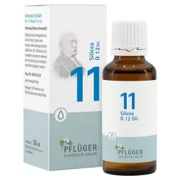 BIOCHEMIE Ploughmans 11 Silicea D 12 drops, 30 ml