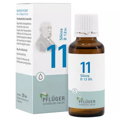 BIOCHEMIE Ploughmans 11 Silicea D 12 drops, 30 ml