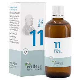 BIOCHEMIE Ploughmans 11 Silicea D 12 drops, 100 ml