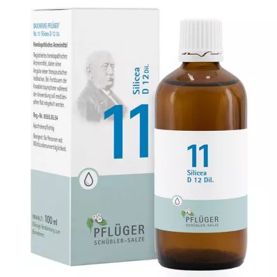 BIOCHEMIE Ploughmans 11 Silicea D 12 drops, 100 ml