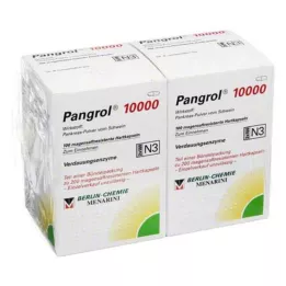 PANGROL 10.000 hard caps with enteric-coated pell, 200 pcs