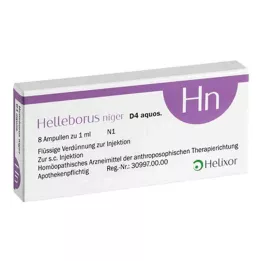 HELLEBORUS NIGER D 4 aquos.ampoules, 8 pcs