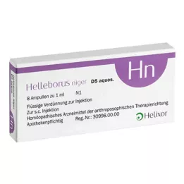 HELLEBORUS NIGER D 5 aquos.ampoules, 8 pcs