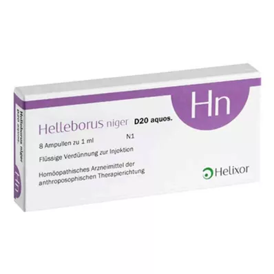 HELLEBORUS NIGER D 20 aquos.ampoules, 8 pcs