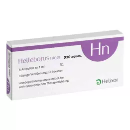HELLEBORUS NIGER D 30 aquos.ampoules, 8 pcs
