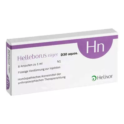 HELLEBORUS NIGER D 30 aquos.ampoules, 8 pcs HELLEBORUS NIGER D 30 aquos.ampoules, 8 pcs