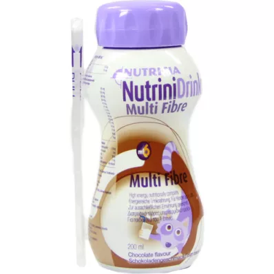 NUTRINIDRINK MultiFibre chocolate flavour, 200 ml