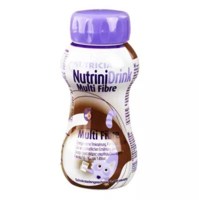 Nutrinid drink Multi Fiber chocolate flavor, 200 ml