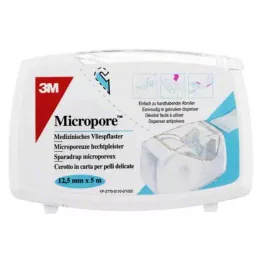 MICROPORE Non-woven plaster 1.25 cm x 5 m with abr.1530NP-0SD, 1 pc