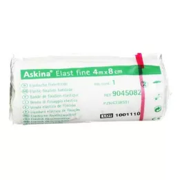 Askina Elast Fine bandage 4mx8cm cellophane-coated, 1 piece