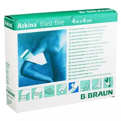 ASKINA Elast Fine bandage 4 cmx4 m loose, 20 pcs ASKINA Elast Fine bandage 4 cmx4 m loose, 20 pcs
