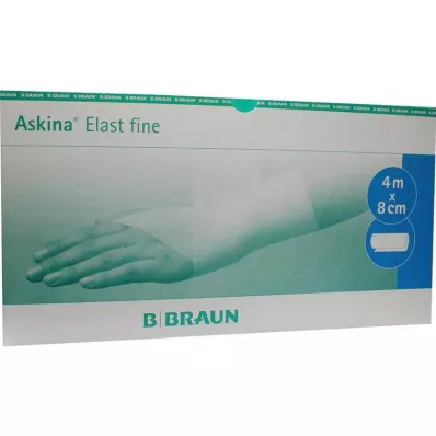 ASKINA Elast Fine Bandage 8 cmx4 m loose, 100 pcs ASKINA Elast Fine Bandage 8 cmx4 m loose, 100 pcs