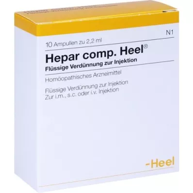 HEPAR COMP.Heel ampoules, 10 pc