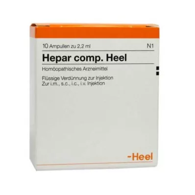 Hepar comp.Heel ampoules, 10 pcs