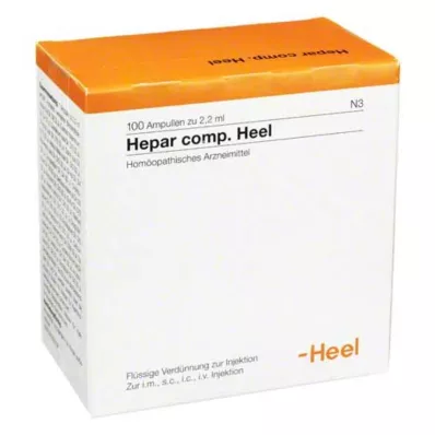 HEPAR COMP.Heel ampoules, 100 pc