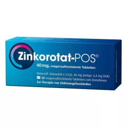 ZINKOROTAT POS enteric-coated tablets, 50 pcs