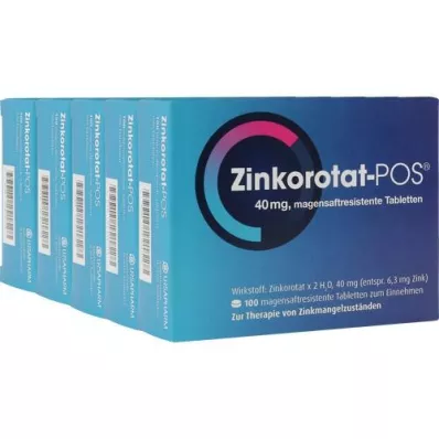 ZINKOROTAT POS enteric-coated tablets, 500 pcs