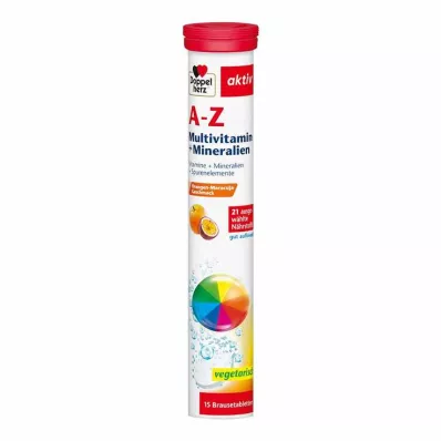 DOPPELHERZ A-Z Multivitamin+Minerals Effervescent tablets, 15 pcs DOPPELHERZ A-Z Multivitamin+Minerals Effervescent tablets, 15 pcs