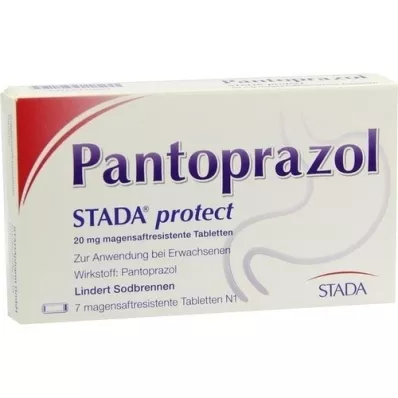 PANTOPRAZOL STADA protect 20 mg enteric-coated tablet, 7 pcs