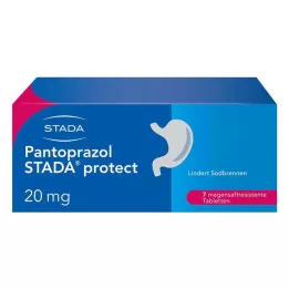 Pantoprazole STADA protect 20 mg gastro-resistant tablets, 7 pcs