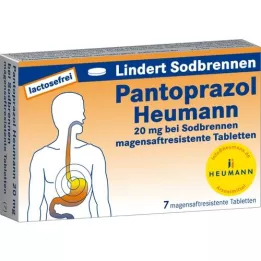 PANTOPRAZOL Heumann 20 mg b.Sodbrennen msr.Tabl., 7 pcs