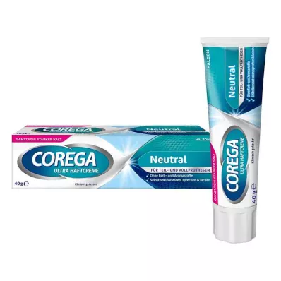 COREGA ultra adhesive cream flavourless, 40 g