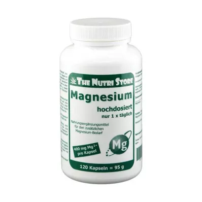 Magnesium 400 mg capsules, 120 pcs