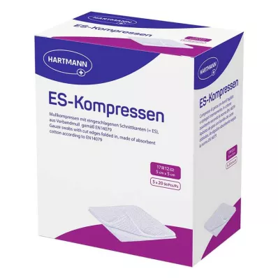 ES-KOMPRESSEN sterile 5x5 cm 12x bulk pack, 5X20 pcs ES-KOMPRESSEN sterile 5x5 cm 12x bulk pack, 5X20 pcs