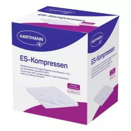 ES-KOMPRESSEN sterile 7.5x7.5 cm 12x bulk pack, 5X20 pcs