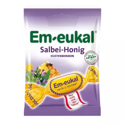 EM-EUKAL Candies sage honey sugary, 75 g EM-EUKAL Candies sage honey sugary, 75 g