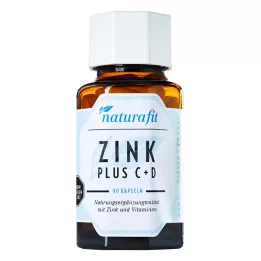 NATURAFIT Zinc Plus C+D Capsules, 90 Capsules