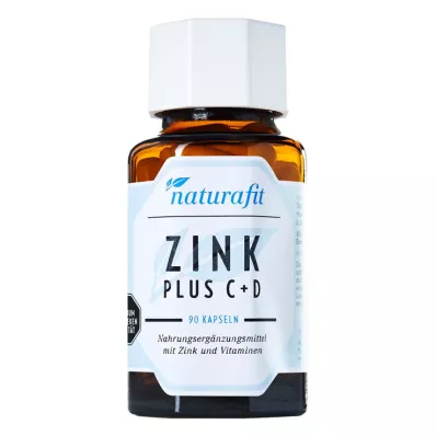 NATURAFIT Zinc Plus C+D Capsules, 90 Capsules NATURAFIT Zinc Plus C+D Capsules, 90 Capsules